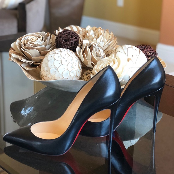 Christian Louboutin Shoes - Pigalle 100mm Leather Christian Louboutin Stiletto